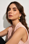 Pillowy Heart Shaped Earrings