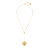 Golden Heart Shaped Pendant