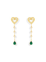 Heart Drop Danglers