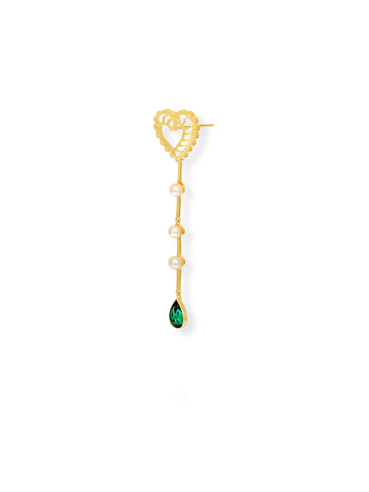 Heart Drop Danglers
