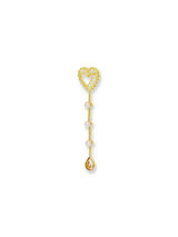 Aditi Rao Hydari in Heart Drop Danglers