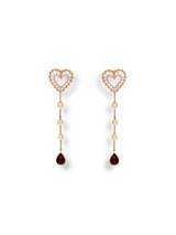 Heart Drop Danglers