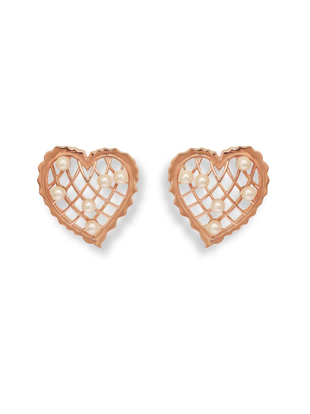 Whispering Heart Studs