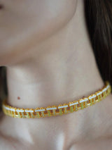 Jumping Lines Choker