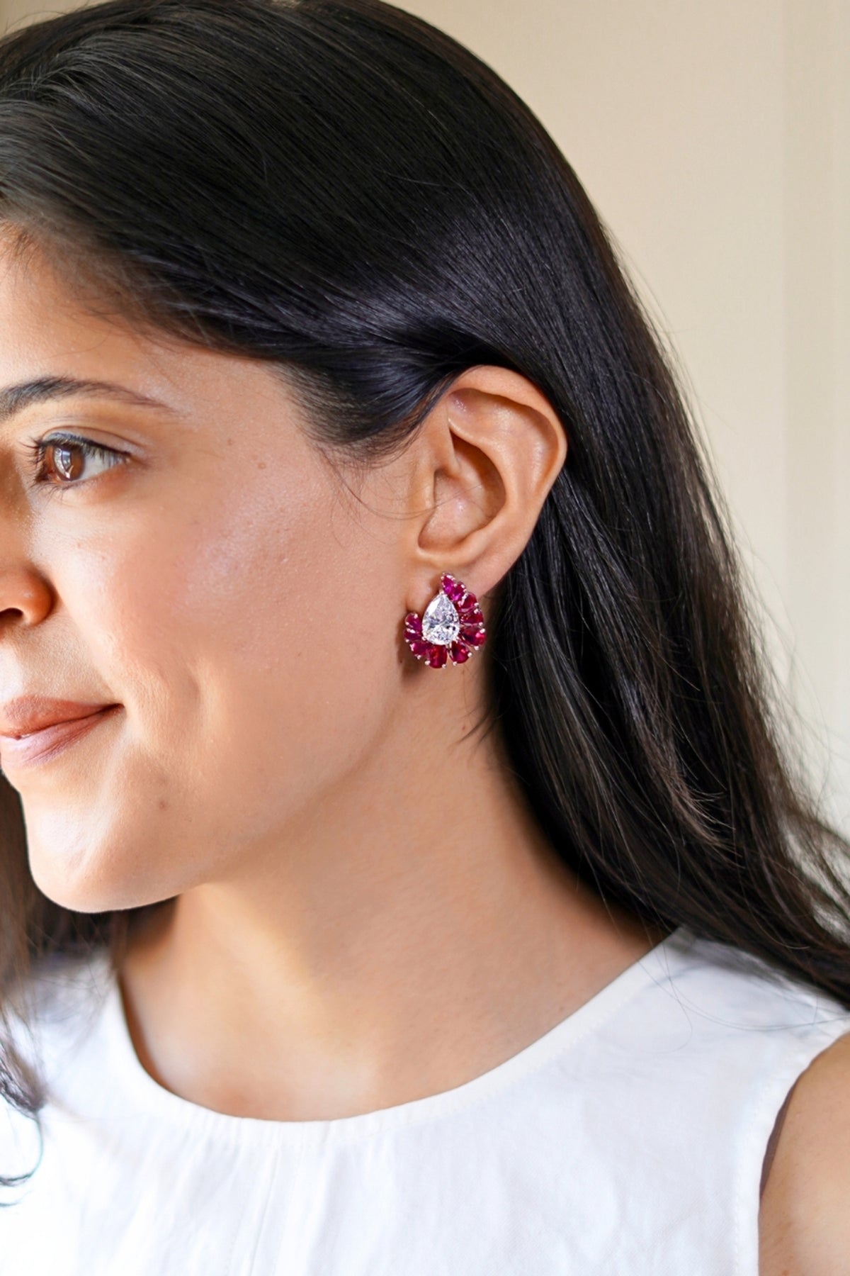 Modern Architectural Stud Earrings