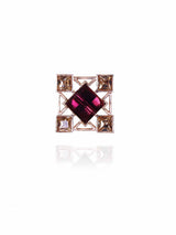 Square Crystal Studs