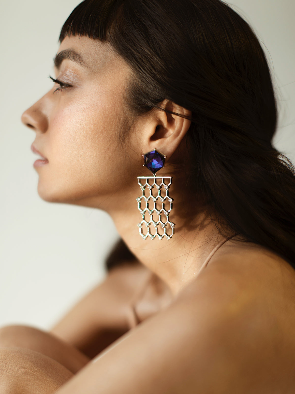 Honey Comb Danglers