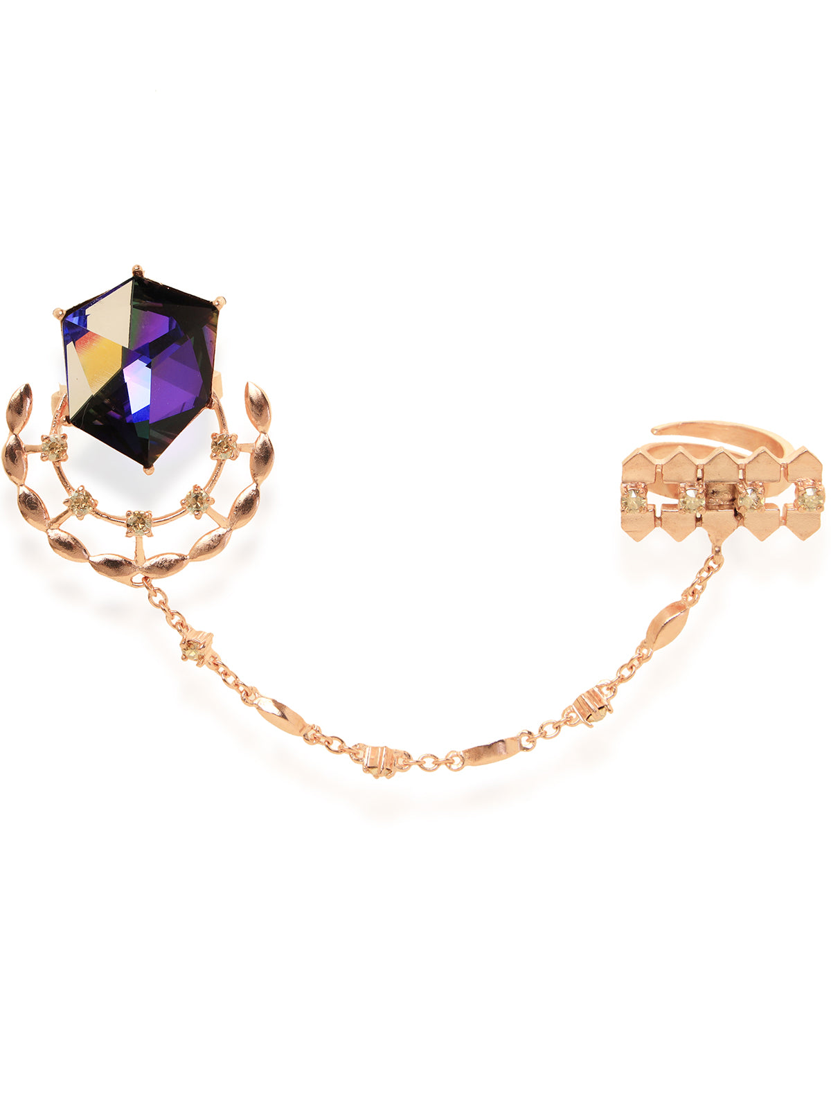 Crystal String Ring