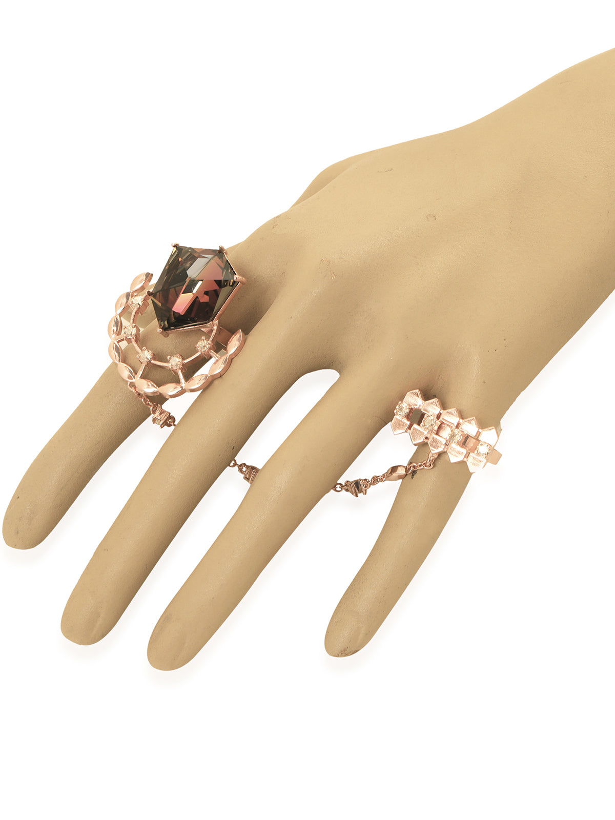 Crystal String Ring