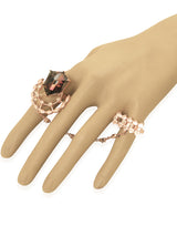 Crystal String Ring