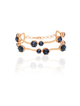 Crystal Studded Twig Bracelet