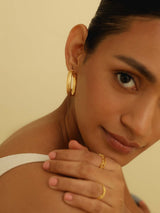 Heirloom Large Hoop Earrings