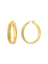 Heirloom Large Hoop Earrings