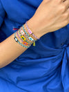Taffy Charm Thread Bracelet - White