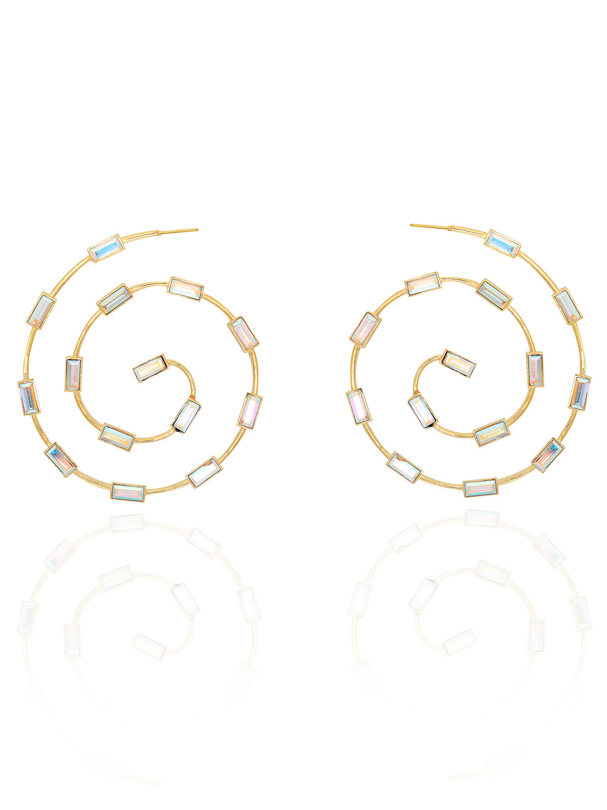 Classic Marigold Hoop Earrings