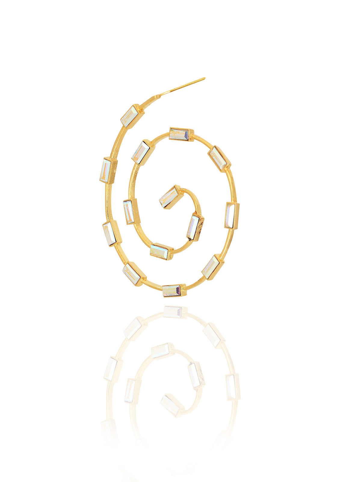 Classic Marigold Hoop Earrings