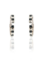 Half Hoop Crystal Earrings