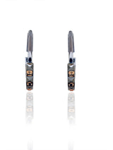 Sanjana Sanghi in Half Hoop Crystal Earrings