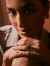 Nushrratt Bharuccha in Fusion Radiant Crystal Ring