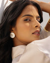 Iraa Pearl Crystal Studs