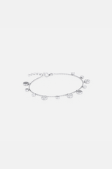 Circe Linked Drops Bracelet - Silver
