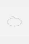 Blossom Silver Floral Bracelet