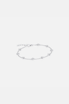 Blossom Silver Floral Bracelet