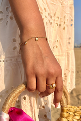 Everyday Signature Golden Charm Bracelet