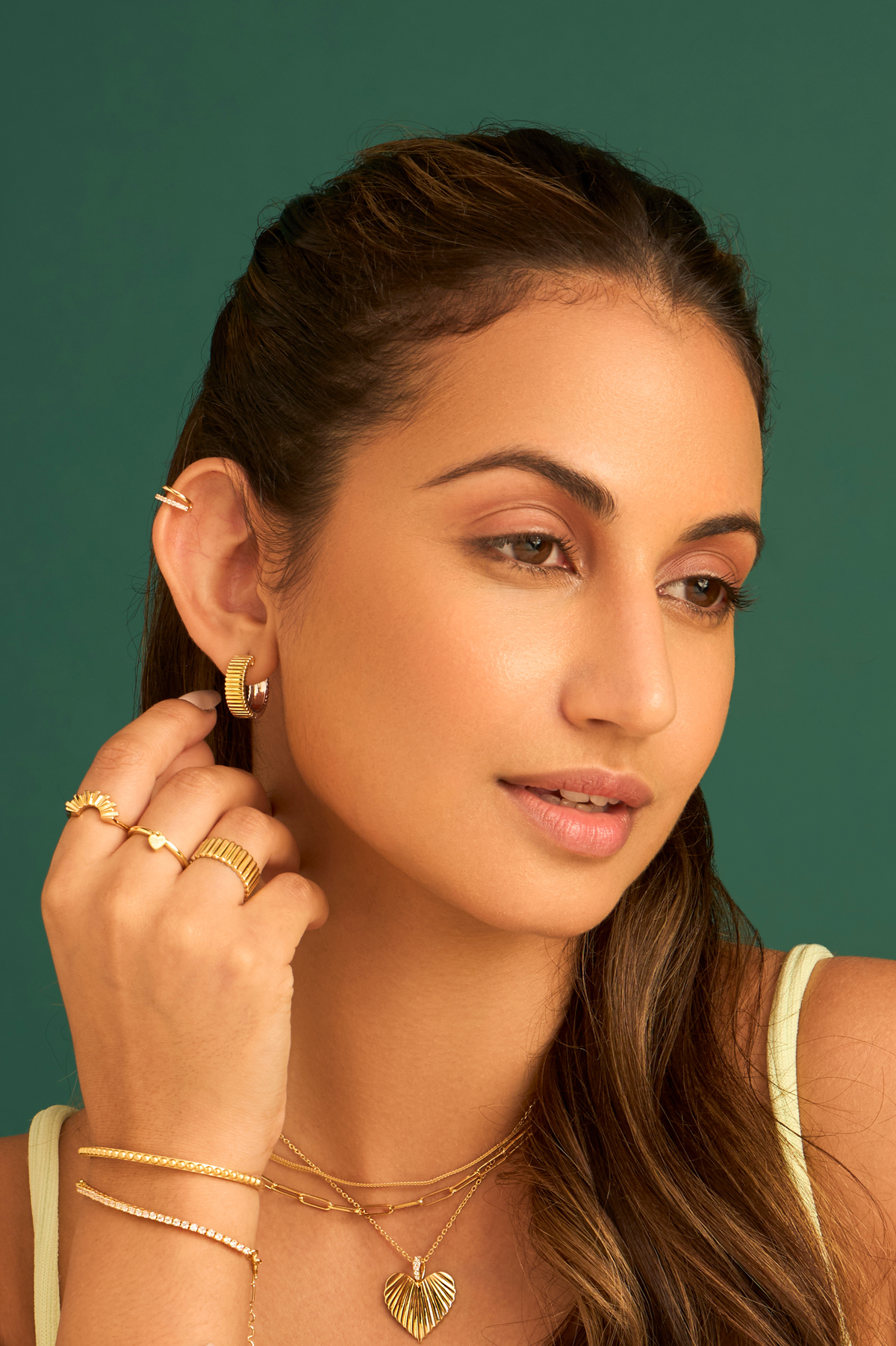 Dual Glow Reversible Hoops
