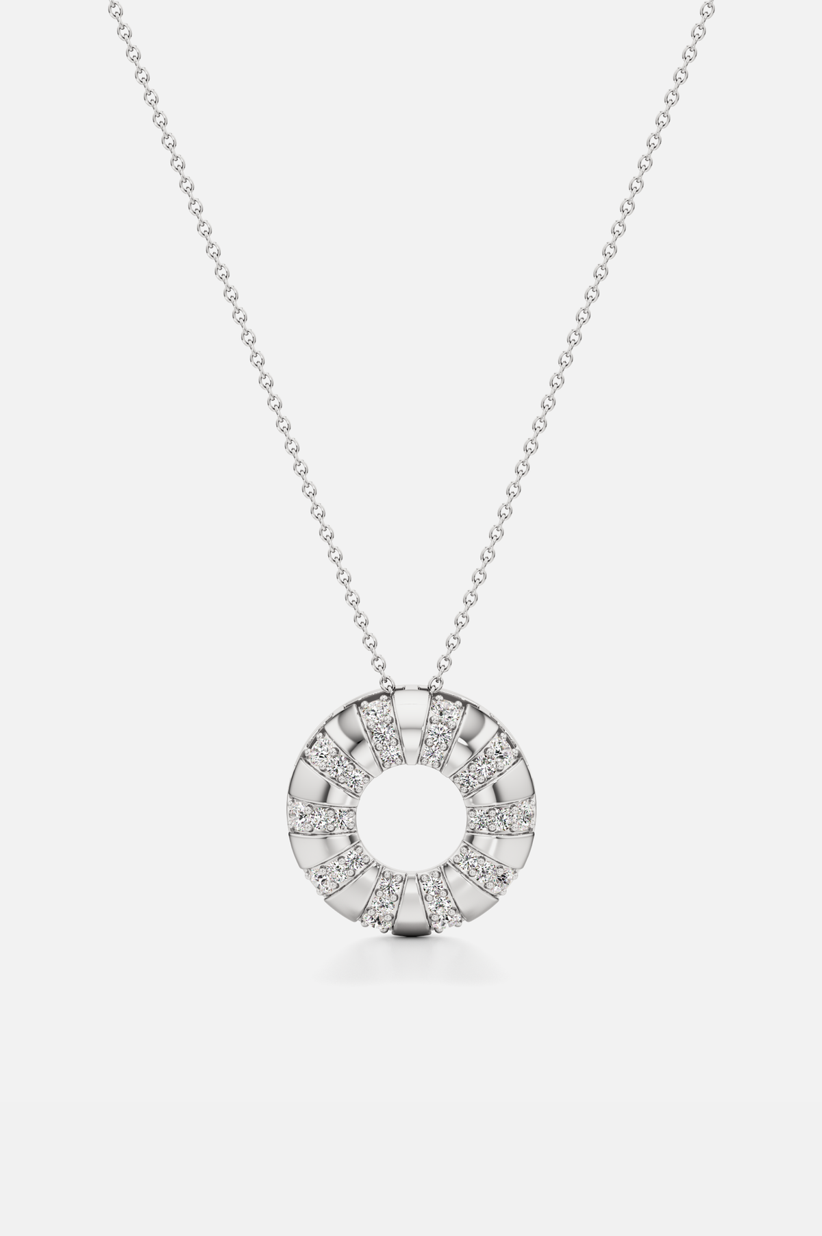 Alterna Silver Minimal Pendant Necklace