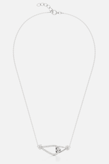 Knotted Muse Silver Pendant