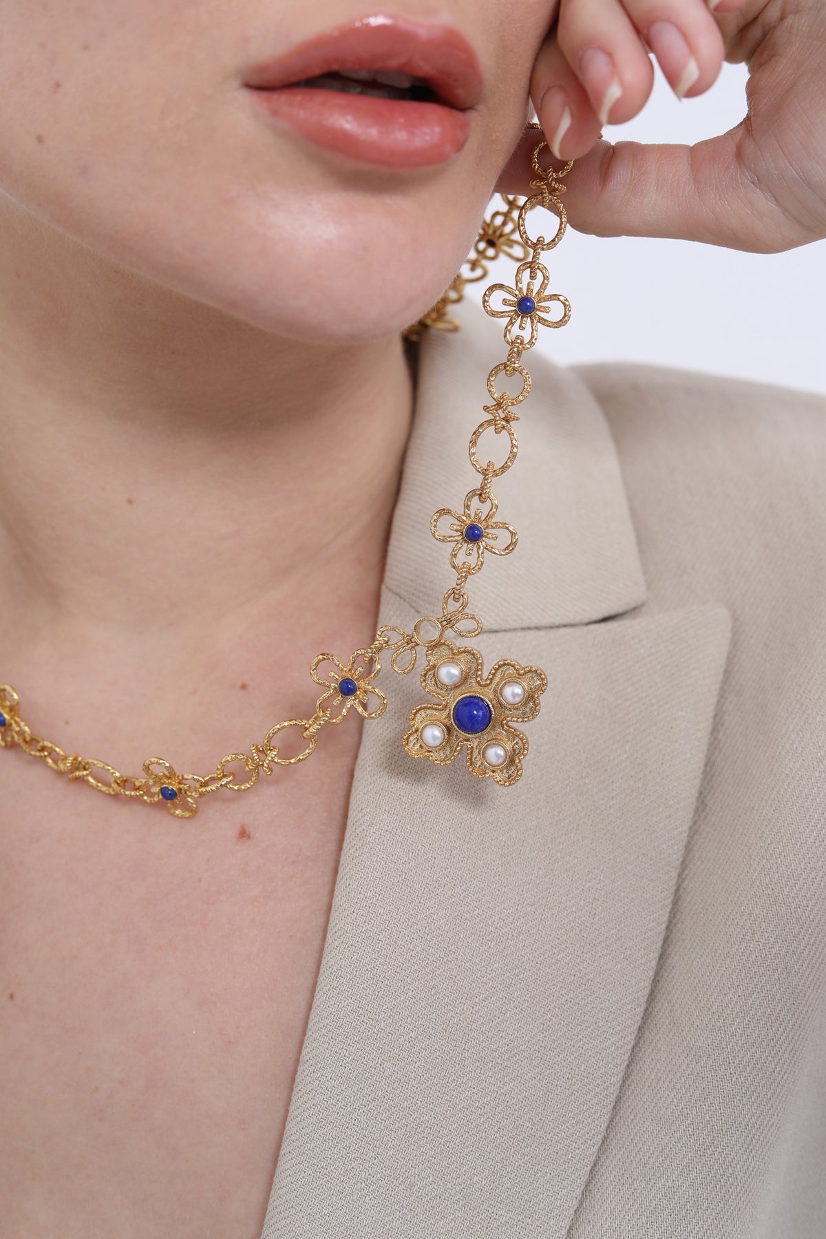 Byzantia Royal Medallion Necklace
