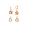 Crystal Shift Hoops
