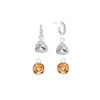 Crystal Shift Hoops