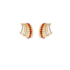 Triple Row Crystal Ear Cuff
