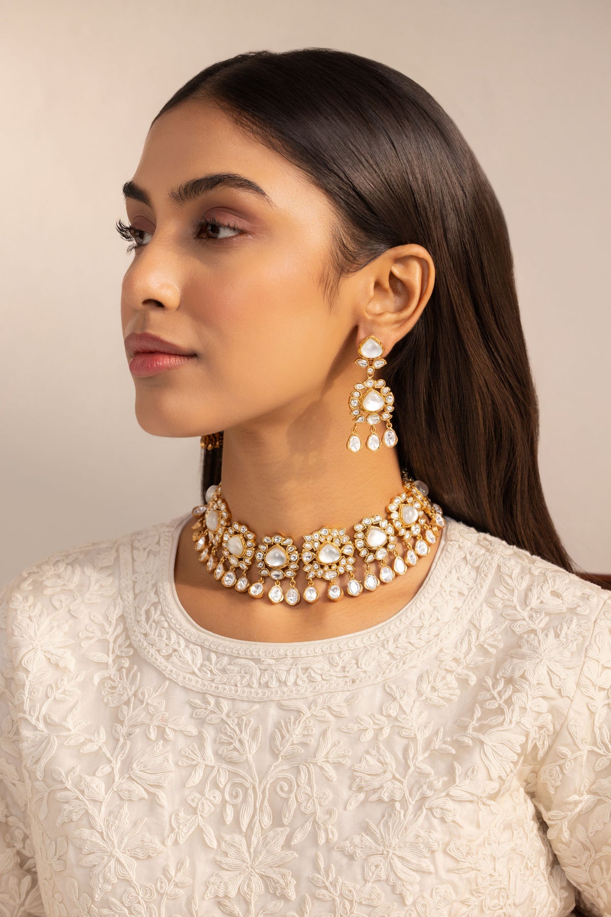 Noor-e-Moti Choker Set
