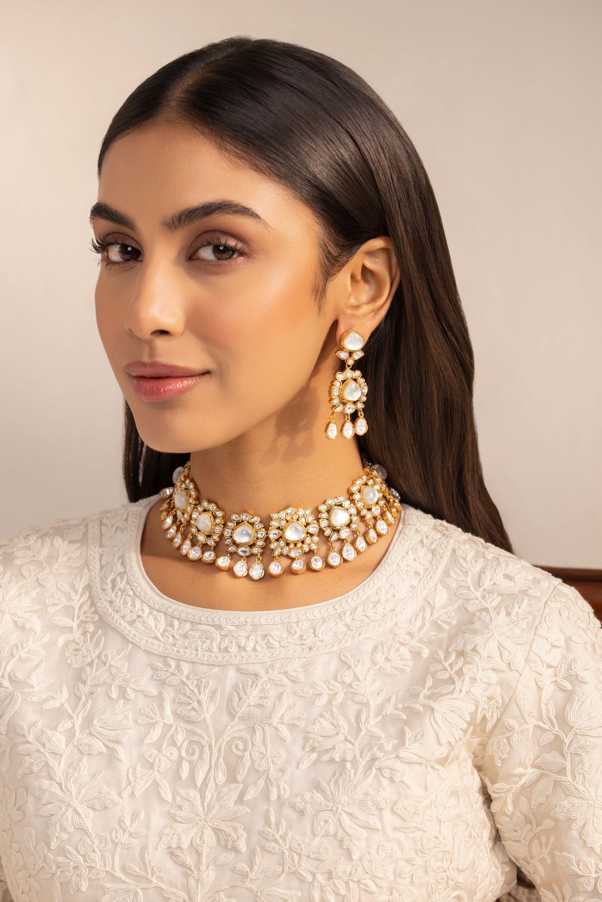 Noor-e-Moti Choker Set