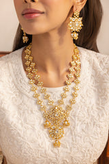 Nityara Moissanite Necklace Set