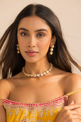 Aaina Moissanite Choker Set