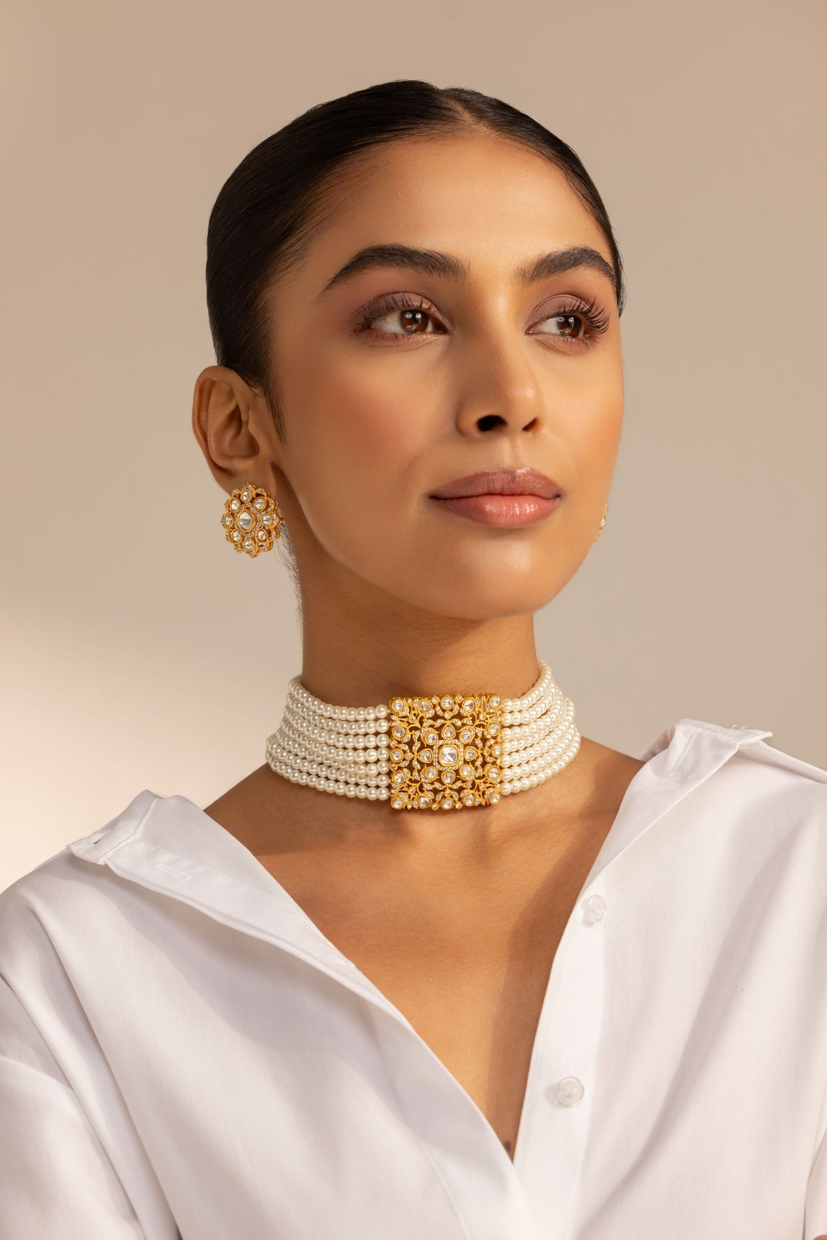 Samriddhi Moissanite Choker