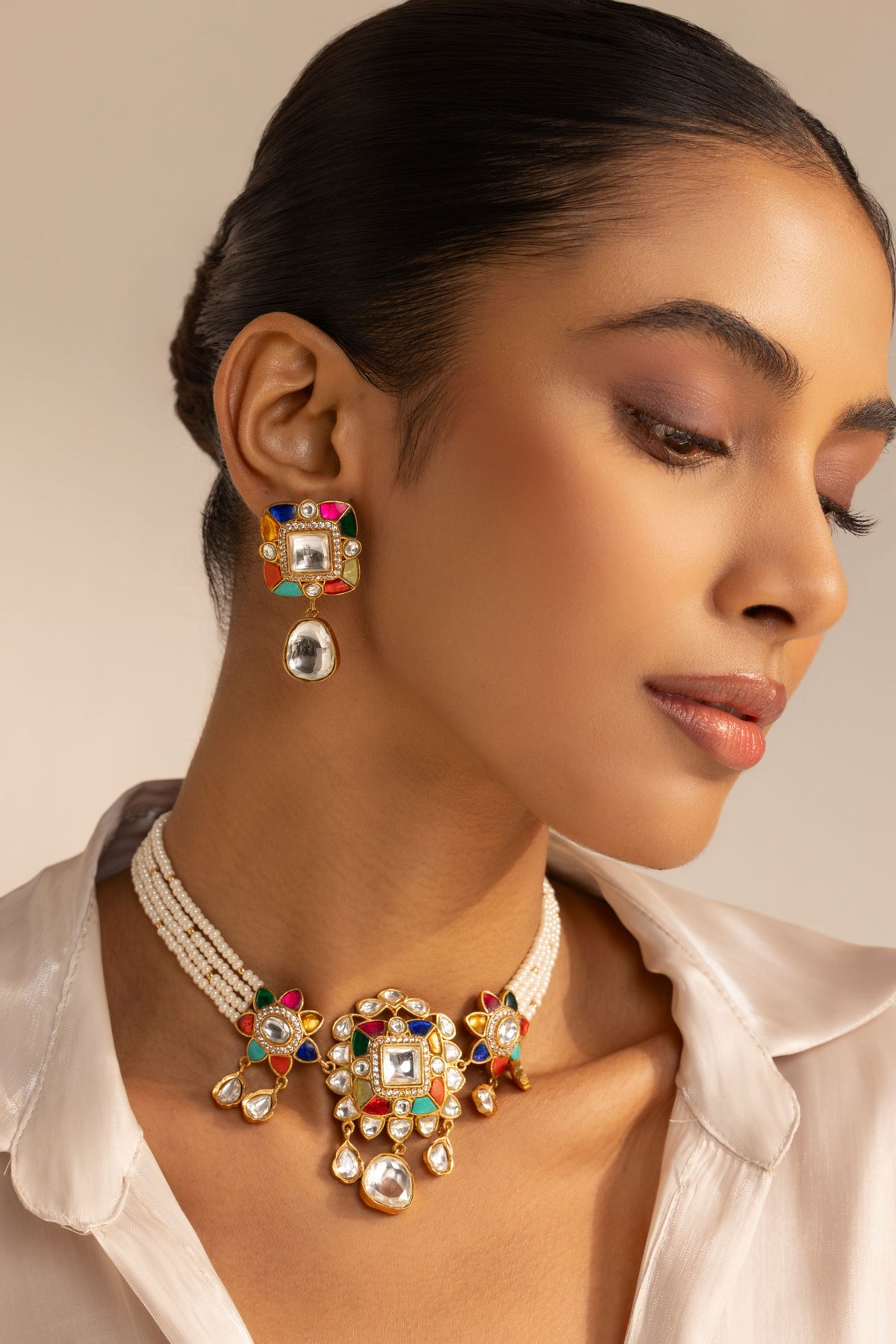 Rang Mahal Choker Set