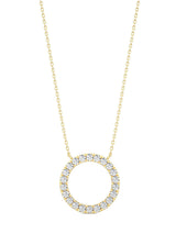Full Circle Diamond Necklace