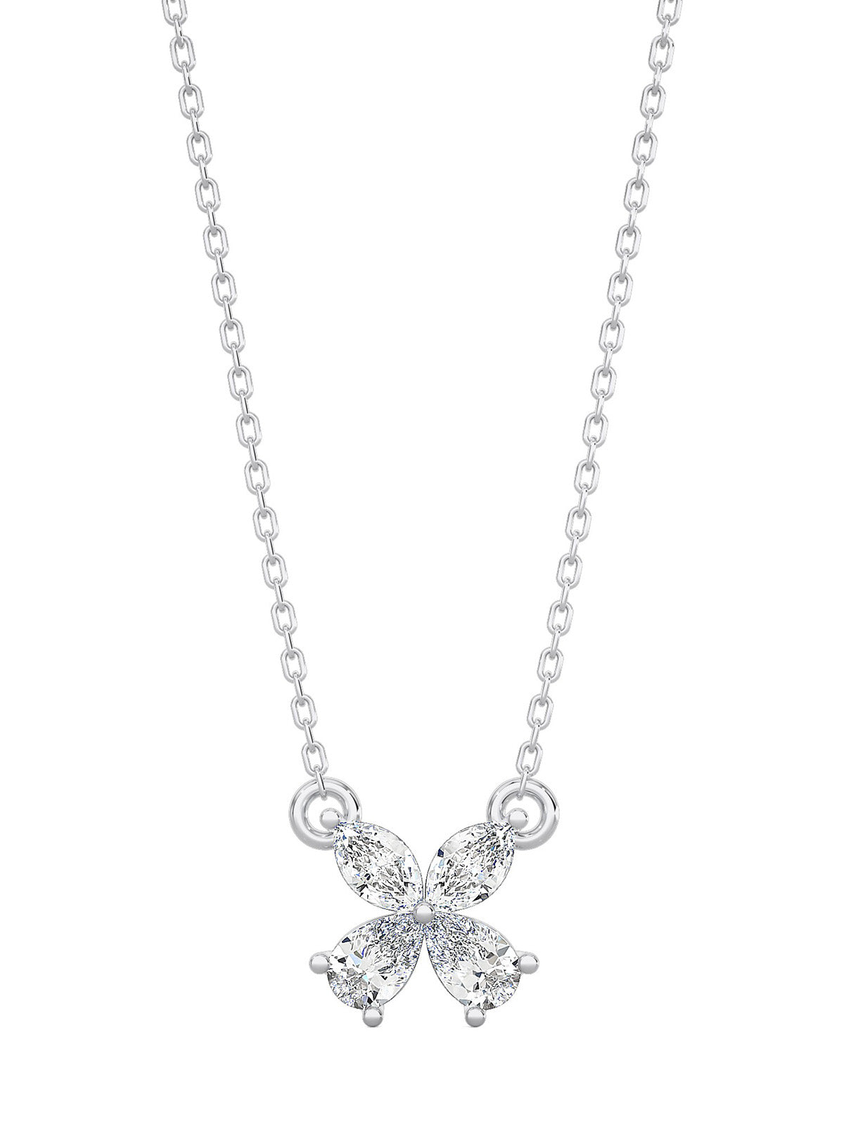 Butterfly Diamond Necklace