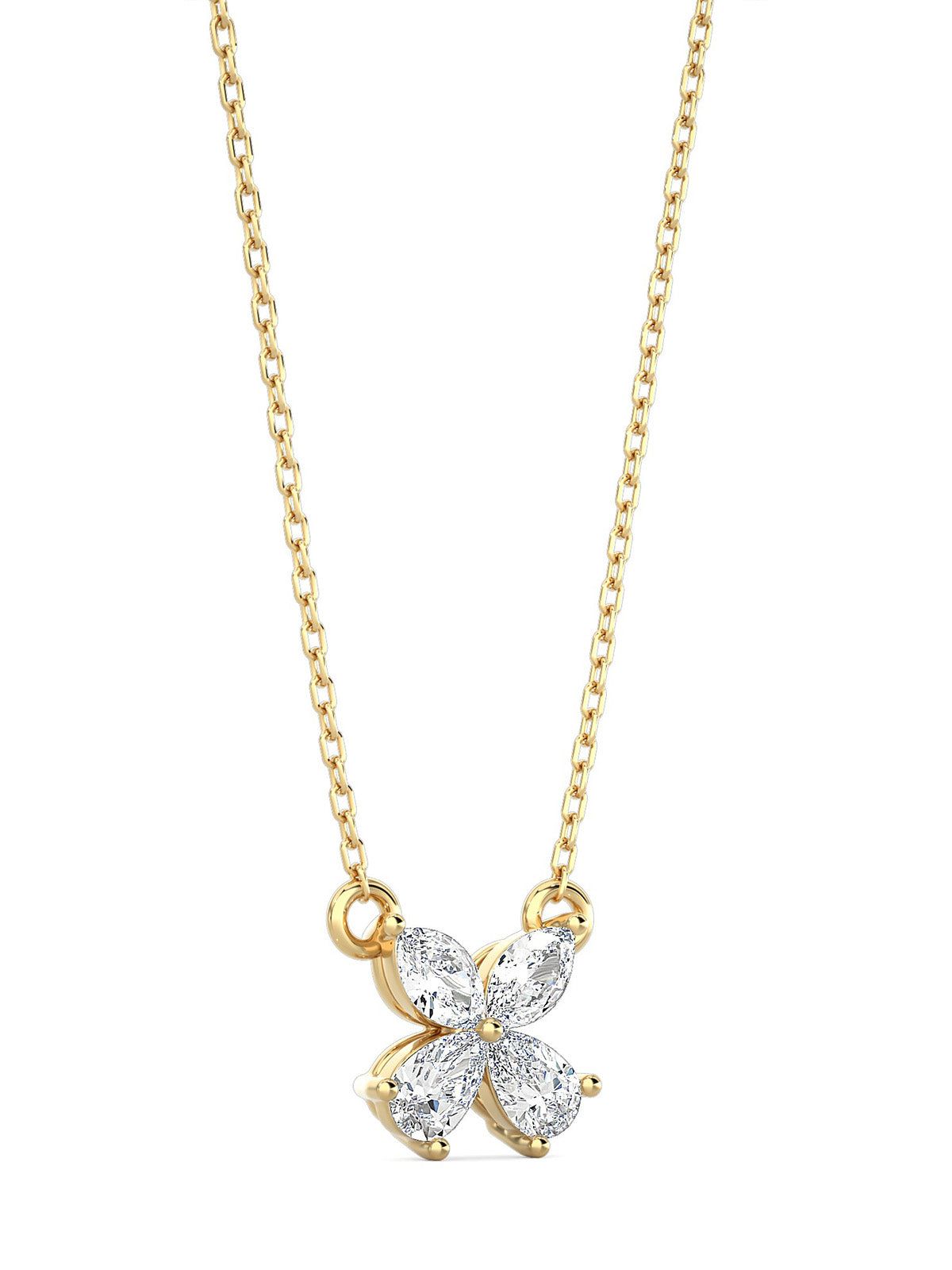 Butterfly Diamond Necklace