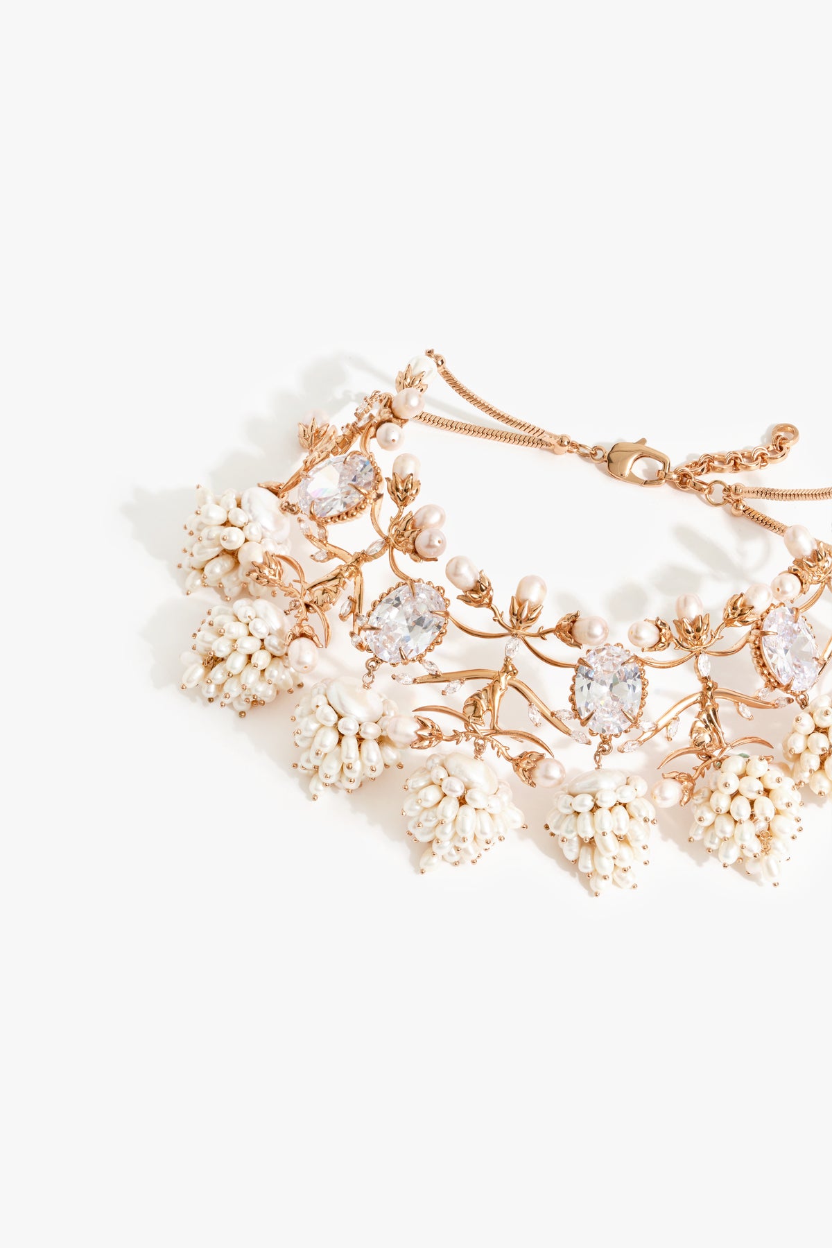 Pearl Regalia Cascade Necklace