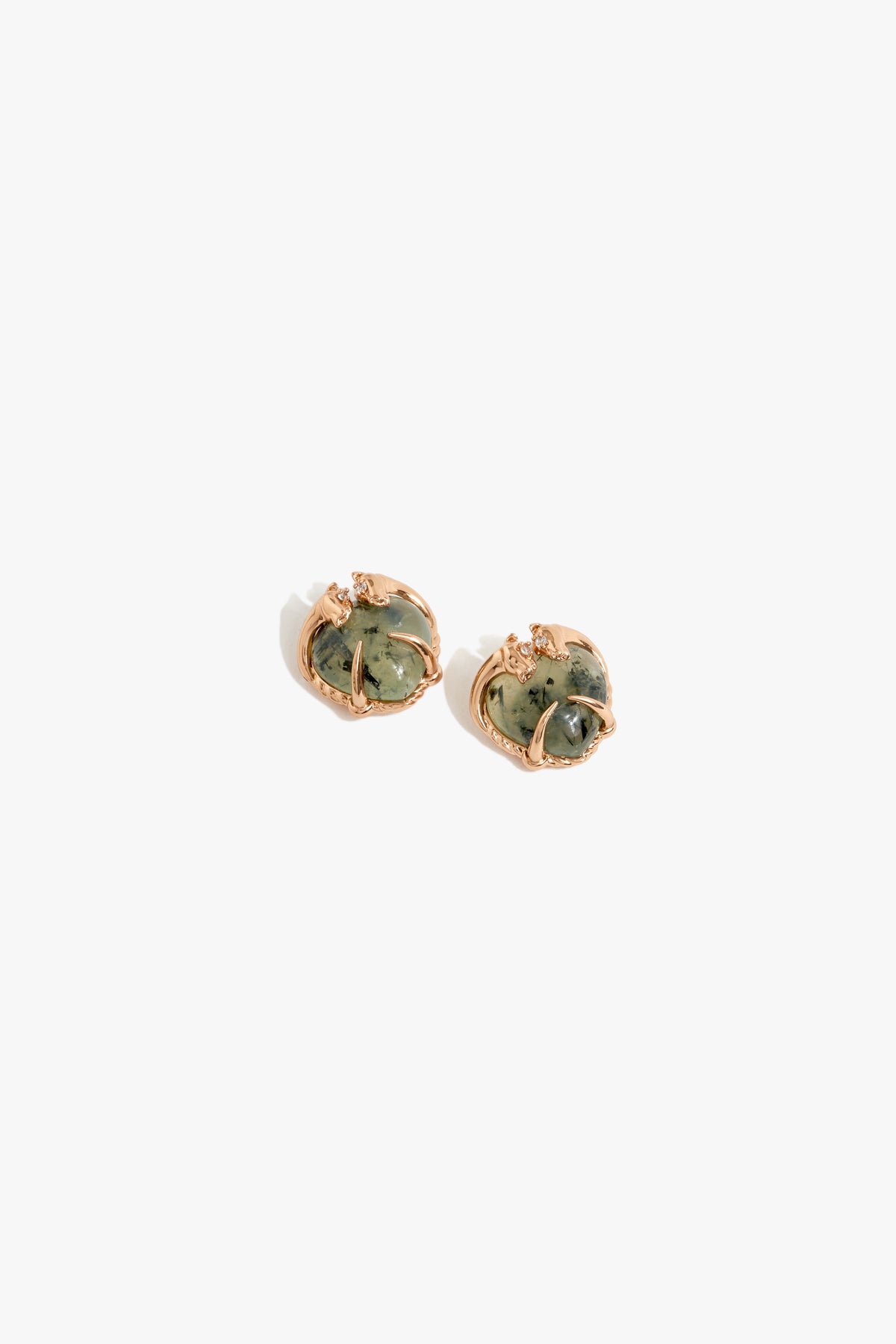 Prehnite Union Studs