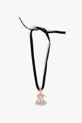 Leopard Velvet Regal Choker