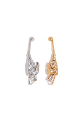 Koko Gold Sigil Pin Stud Earrings