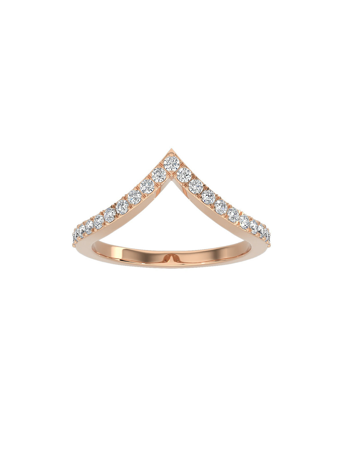V Shape Ring