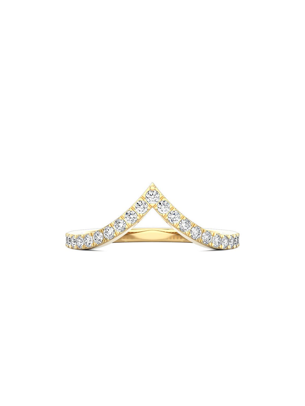 V Shape Ring